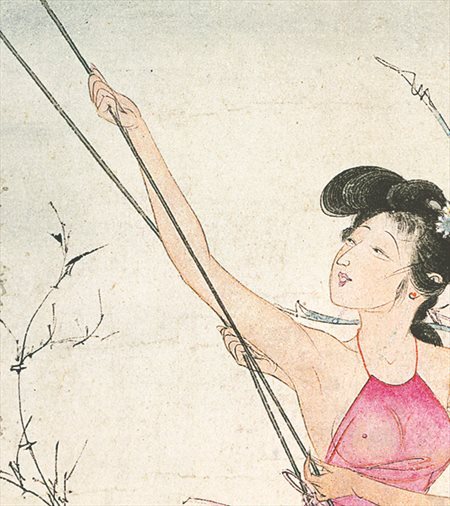 甘肃-胡也佛的仕女画和最知名的金瓶梅秘戏图